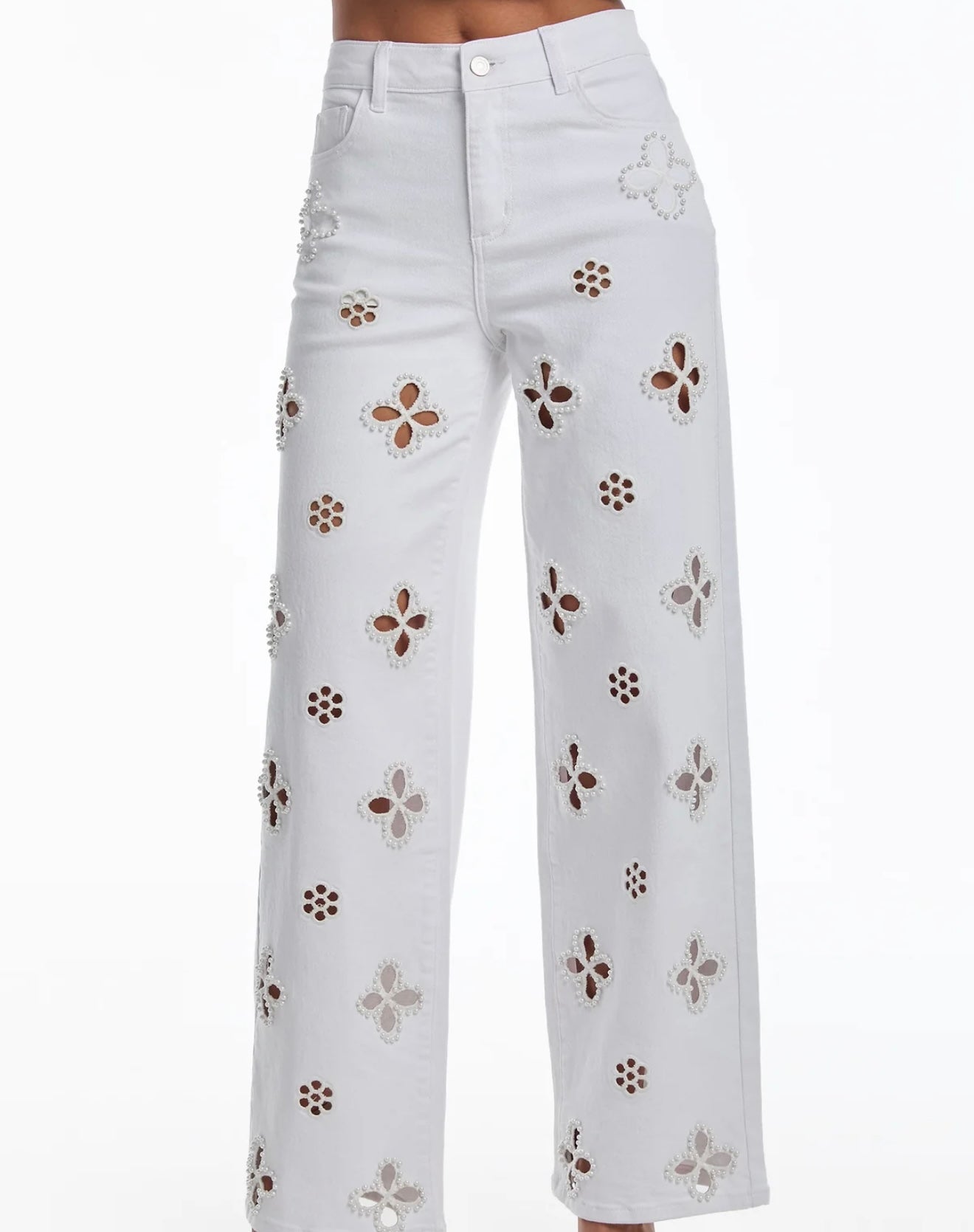 Paulina Off White jeans